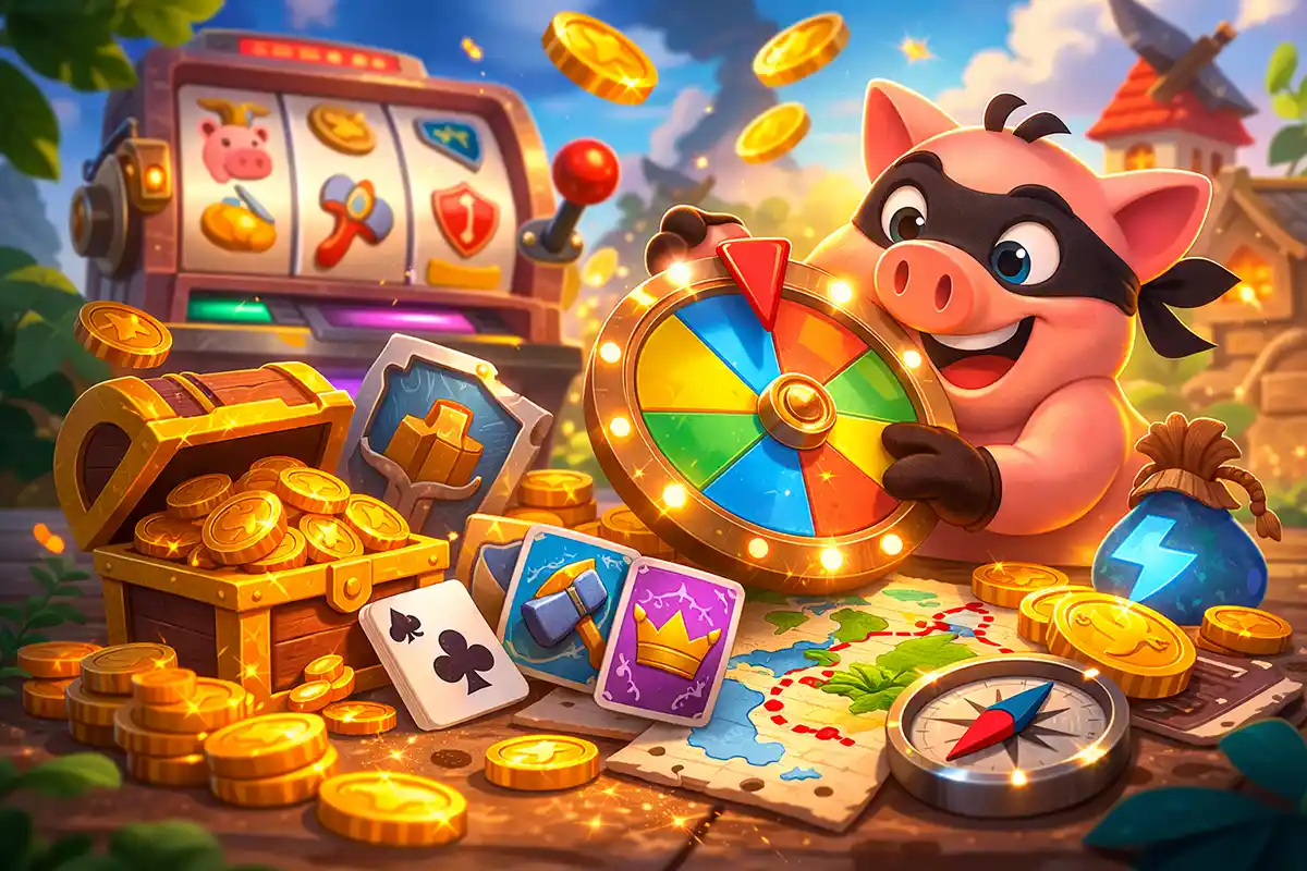 Cómo conseguir tiradas gratis en Coin Master con amigos